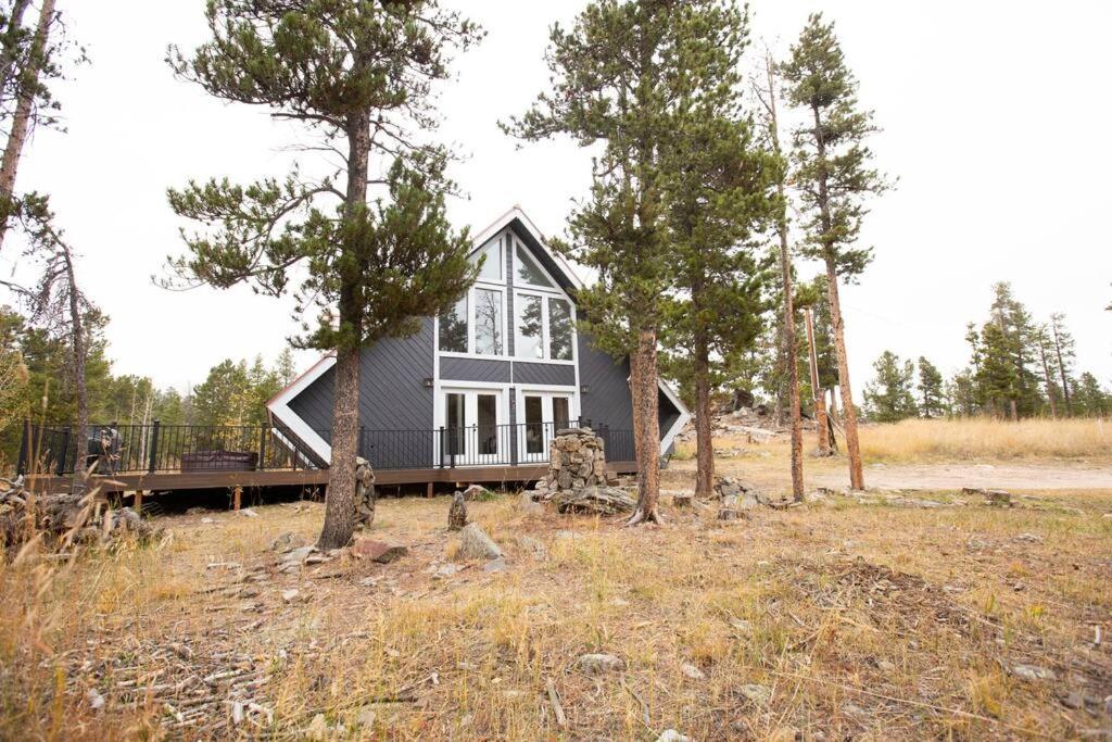 Little Gem Lodge Unique Mtn A-Frame W Hot Tub Black Hawk Bagian luar foto