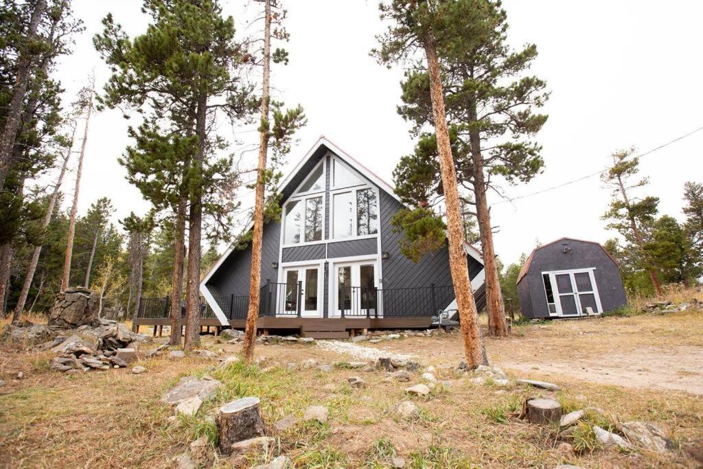 Little Gem Lodge Unique Mtn A-Frame W Hot Tub Black Hawk Bagian luar foto
