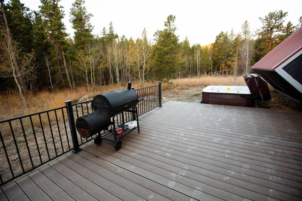 Little Gem Lodge Unique Mtn A-Frame W Hot Tub Black Hawk Bagian luar foto
